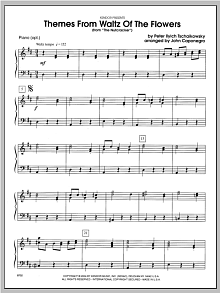 Themes From Waltz Of The Flowers (From The Nutcracker) - Piano 