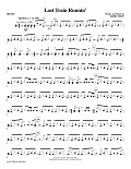Last Train Runnin' - Drums