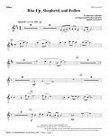 Rise Up, Shepherd, and Follow (arr. John Leavitt) - Oboe