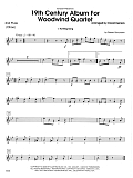 19th Century Album For Woodwind Quartet - 2nd Flute