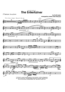 The Entertainer - Eb Baritone Saxophone 