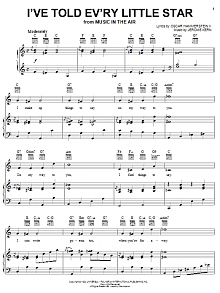 I've Told Ev'ry Little Star 