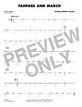 Fanfare And March - Percussion 2