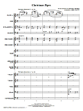 Christmas Pipes - Full Score