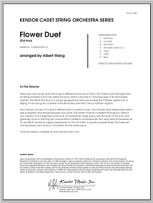 Flower Duet (Dui Hua) - Full Score 