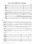 No Uncertain Terms - Score