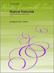 Musical Postcards (10 Saxophone Quartets From Around The World) - Full Score 