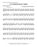 O Christmas Tree - Percussion 1