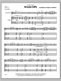 Simple Gifts - Piano/Score