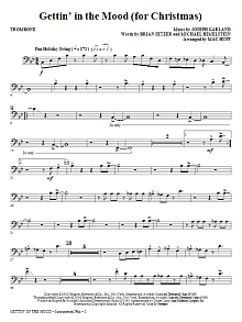 Gettin' In The Mood - For Christmas - Trombone 