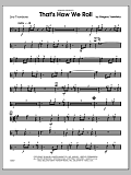 That's How We Roll - Trombone 2