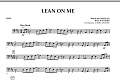 Lean On Me - String Bass