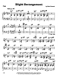 Slight Derangement - Piano