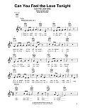 Can You Feel The Love Tonight (from The Lion King)