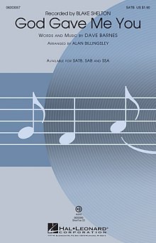 God Gave Me You (arr. Alan Billingsley) 