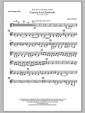 Canon For Clarinets - Bb Clarinet 4