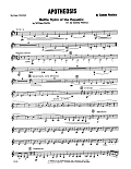 Apotheosis - Bb Bass Clarinet