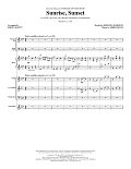 Sunrise, Sunset (from Fiddler On The Roof) (arr. John Leavitt) - Full Score