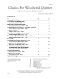 Classics For Woodwind Quintet - Bassoon