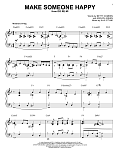Make Someone Happy [Jazz version] (arr. Brent Edstrom)