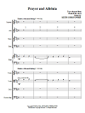 Prayer And Alleluia - Score