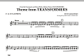 Theme From Transformers - Eb Alto Saxophone