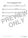 Deck the halls with boughs of holly from Graded Music for Tuned Percussion, Book I