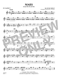 Mars (from The Planets) - Bb Clarinet 1
