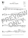 Une flûte soupire (Grade 6 List B2 from the ABRSM Flute syllabus from 2022)
