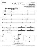 God Bless Us Everyone (from Disney's A Christmas Carol) - Percussion
