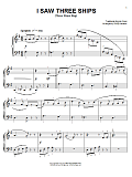 I Saw Three Ships [Ragtime version] (arr. Phillip Keveren)