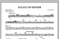 Legacy of Honor - Percussion 1
