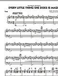 Every Little Thing She Does Is Magic - Piano
