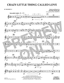 Crazy Little Thing Called Love (arr. Paul Murtha) - Bb Trumpet 3 