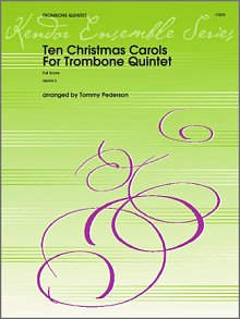 Ten Christmas Carols For Trombone Quintet/Full Score 
