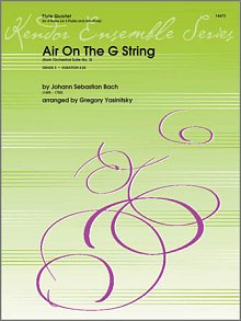 Air On The G String (from Orchestral Suite No. 3) - Full Score 