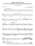Theme and Fugue from The Young Person's Guide to the Orchestra - Bb Bass Clarinet