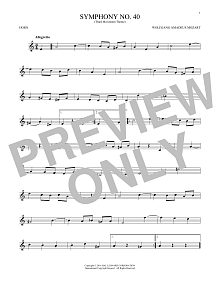 Symphony No. 40 In G Minor, Third Movement ("Minuet") 