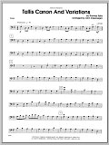 Tallis Canon And Variations - Cello