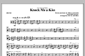 Knock Me A Kiss - Drums