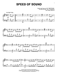 Speed Of Sound [Jazz version]