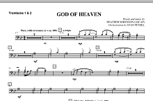 God Of Heaven - Trombone 1 & 2 