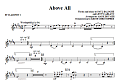Above All - Bb Clarinet 2