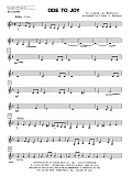 Ode To Joy - Bb Clarinet