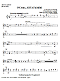 O Come, All Ye Faithful - Eb Alto Sax 1,2 (Horn 1,2)