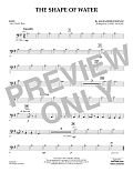 The Shape of Water (arr. Larry Moore) - Bass