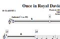 Once in Royal David's City - Bb Clarinet 1