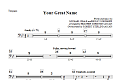 Your Great Name - Timpani