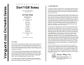 Don't Git Sassy - Full Score