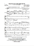 Thank You For The Music (arr. Jerry Estes)